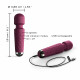Мінівібромасажер Dorcel Wand Mini Wanderful Plum Мінівібромасажер Dorcel Wand Mini Wanderful Plum
