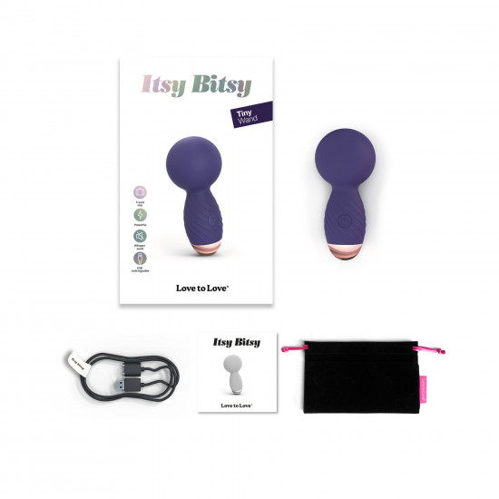 Мінівібромасажер Love To Love Itsy Bitsy – Midnight Indigo Мінівібромасажер Love To Love Itsy Bitsy – Midnight Indigo