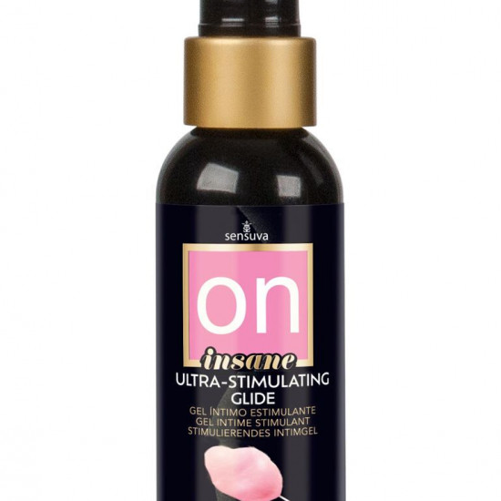 Возбуждающая смазка на гибридной основе Sensuva Ultra-Stimulating On Insane Cotton Candy (57 мл)
