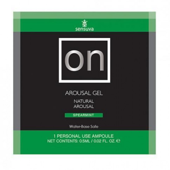 Пробник збуджувального гелю Sensuva — ON Arousal Gel for Her Spearmint (6 мл) Пробник збуджувального гелю Sensuva — ON Arousal Gel for Her Spearmint (6 мл)