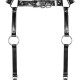 Гартери Obsessive A741 garter belt black O/S, штучна шкіра Гартери Obsessive A741 garter belt black O/S, штучна шкіра