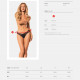 Сітчасті трусики під омбре Obsessive Bella Rou panties XS/S Сітчасті трусики під омбре Obsessive Bella Rou panties XS/S