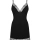 Сорочка та трусики Obsessive Bella Rou chemise & thong M/L Сорочка та трусики Obsessive Bella Rou chemise & thong M/L