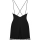 Сорочка та трусики Obsessive Bella Rou chemise & thong M/L Сорочка та трусики Obsessive Bella Rou chemise & thong M/L