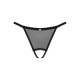 Прозорі стрінги з доступом Obsessive Celia Noir crotchless thong M/L Прозорі стрінги з доступом Obsessive Celia Noir crotchless thong M/L