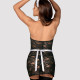 Еротичний костюм покоївки Obsessive Servgirl costume S/M, халат, стрінги, фартух, обруч Еротичний костюм покоївки Obsessive Servgirl costume S/M, халат, стрінги, фартух, обруч