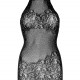 Сукня-сітка зі стразами Leg Avenue Rhinestone halter mini dress Black, відкрита спина, one size Сукня-сітка зі стразами Leg Avenue Rhinestone halter mini dress Black, відкрита спина, one size