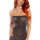 Сукня-бандо зі стразами Leg Avenue Lurex rhinestone tube dress, з люрексом, one size Сукня-бандо зі стразами Leg Avenue Lurex rhinestone tube dress, з люрексом, one size