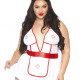 Костюм медсестри Leg Avenue Nightshift Nurse XL/XXL, сукня, трусики, шапочка Костюм медсестри Leg Avenue Nightshift Nurse XL/XXL, сукня, трусики, шапочка