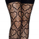 Ажурні панчохи із сердечками Leg Avenue Heart Black, one size Ажурні панчохи із сердечками Leg Avenue Heart Black, one size