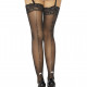 Панчохи зі швом та стразами Leg Avenue Stockings Rhinestone backseam, мереживна резинка, one size Панчохи зі швом та стразами Leg Avenue Stockings Rhinestone backseam, мереживна резинка, one size