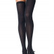 Щільні непрозорі панчохи Leg Avenue Nylon Thigh Highs Black, plus size Щільні непрозорі панчохи Leg Avenue Nylon Thigh Highs Black, plus size