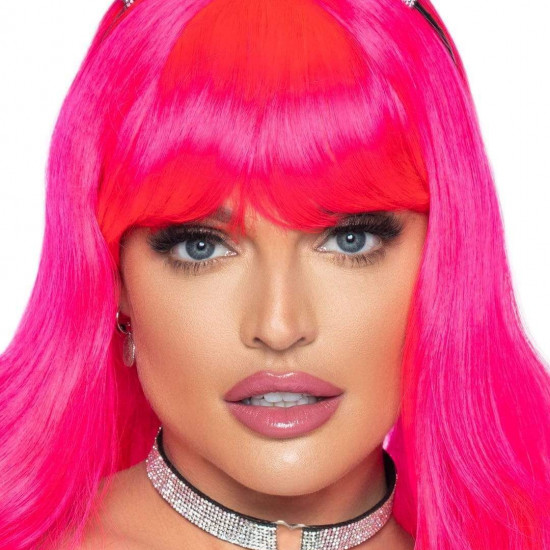 Набор кошечки Leg Avenue Cat ear headband and choker, чокер и ушки, украшен стразами