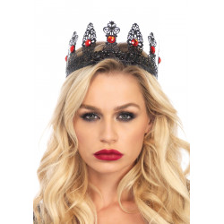 Філігранна корона з камінням Leg Avenue Filigree royal crown, метал