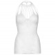 Ажурна сукня-сітка Leg Avenue Lace mini dress with cut-outs White, one size Ажурна сукня-сітка Leg Avenue Lace mini dress with cut-outs White, one size