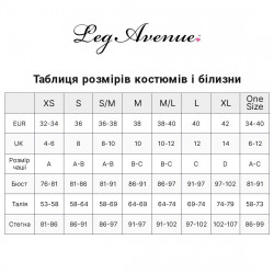 Щільні непрозорі панчохи Leg Avenue Opaque Nylon Thigh Highs White, one size