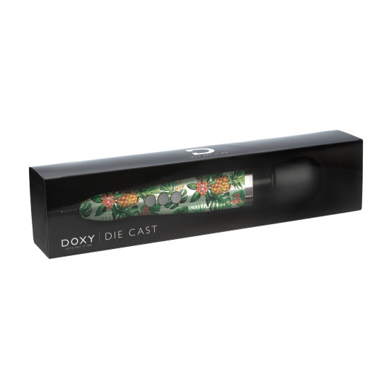 Вібромасажер DOXY Die Cast PINEAPPLE, дуже потужний, живлення 220В, металевий корпус Вібромасажер DOXY Die Cast PINEAPPLE, дуже потужний, живлення 220В, металевий корпус