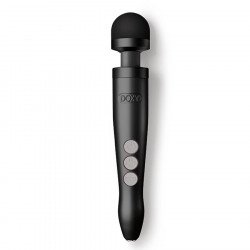 Вібромасажер DOXY Die Cast 3R - Matte Black, дуже потужний, перезаряджуваний, металевий корпус