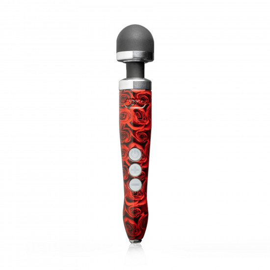 Вібромасажер DOXY Die Cast 3R - ROSE PATTERN, дуже потужний, перезаряджуваний, металевий корпус Вібромасажер DOXY Die Cast 3R - ROSE PATTERN, дуже потужний, перезаряджуваний, металевий корпус