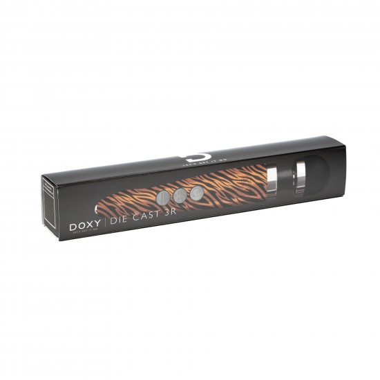 Вібромасажер DOXY Die Cast 3R - TIGER, дуже потужний, перезаряджуваний, металевий корпус Вібромасажер DOXY Die Cast 3R - TIGER, дуже потужний, перезаряджуваний, металевий корпус