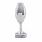 Металева анальна пробка DOXY Butt Plug SMOOTH, гладенька, діаметр 3,3 см