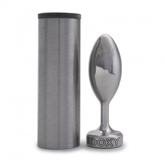 Металева анальна пробка DOXY Butt Plug SMOOTH, гладенька, діаметр 3,3 см Металева анальна пробка DOXY Butt Plug SMOOTH, гладенька, діаметр 3,3 см
