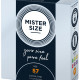 Презервативи Mister Size - pure feel - 57 (3 condoms), товщина 0,05 мм Презервативи Mister Size - pure feel - 57 (3 condoms), товщина 0,05 мм