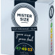 Набір презервативів Mister Size - pure feel - 47–49–53 (3 condoms), 3 розміри, товщина 0,05 мм Набір презервативів Mister Size - pure feel - 47–49–53 (3 condoms), 3 розміри, товщина 0,05 мм