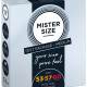 Набір презервативів Mister Size - pure feel - 53–57–60 (3 condoms), 3 розміри, товщина 0,05 мм Набір презервативів Mister Size - pure feel - 53–57–60 (3 condoms), 3 розміри, товщина 0,05 мм