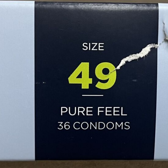 Презервативи Mister Size - pure feel - 49 (36 condoms), товщина 0,05 мм (м'ята упаковка!!!) Презервативи Mister Size - pure feel - 49 (36 condoms), товщина 0,05 мм (м'ята упаковка!!!)