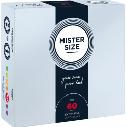 Презервативи Mister Size - pure feel - 60 (36 condoms), товщина 0,05 мм