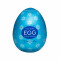 Мастурбатор-яйце Tenga Egg Snow Crystal з охолоджувальним лубрикантом