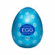 Мастурбатор-яйце Tenga Egg Snow Crystal з охолоджувальним лубрикантом Мастурбатор-яйце Tenga Egg Snow Crystal з охолоджувальним лубрикантом