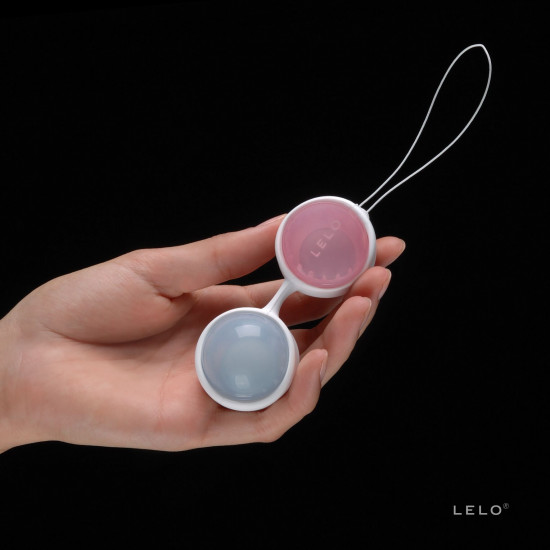 Набір вагінальних кульок LELO Beads, діаметр 3,5 см, змінне навантаження, 2х28 та 2х37 г Набір вагінальних кульок LELO Beads, діаметр 3,5 см, змінне навантаження, 2х28 та 2х37 г