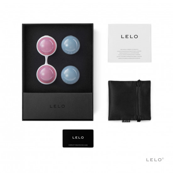 Набір вагінальних кульок LELO Beads, діаметр 3,5 см, змінне навантаження, 2х28 та 2х37 г Набір вагінальних кульок LELO Beads, діаметр 3,5 см, змінне навантаження, 2х28 та 2х37 г