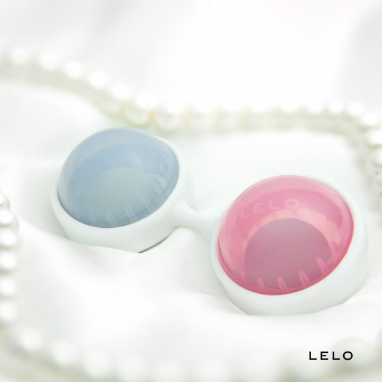 Набір вагінальних кульок LELO Beads, діаметр 3,5 см, змінне навантаження, 2х28 та 2х37 г Набір вагінальних кульок LELO Beads, діаметр 3,5 см, змінне навантаження, 2х28 та 2х37 г