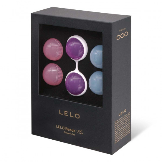 Набір вагінальних кульок LELO Beads Plus, діаметр 3,5 см, змінне навантаження 2х28, 2х37 та 2х60 г Набір вагінальних кульок LELO Beads Plus, діаметр 3,5 см, змінне навантаження 2х28, 2х37 та 2х60 г