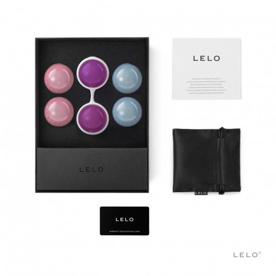 Набір вагінальних кульок LELO Beads Plus, діаметр 3,5 см, змінне навантаження 2х28, 2х37 та 2х60 г Набір вагінальних кульок LELO Beads Plus, діаметр 3,5 см, змінне навантаження 2х28, 2х37 та 2х60 г