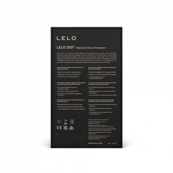 Кліторальний вібратор LELO DOT Aqua, точкова стимуляція, технологія Infinite Loop Кліторальний вібратор LELO DOT Aqua, точкова стимуляція, технологія Infinite Loop