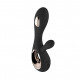 Вібратор-кролик LELO Soraya Wave Black, манливі рухи стовбура Вібратор-кролик LELO Soraya Wave Black, манливі рухи стовбура
