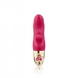 Вібратор-кролик Mystim Hop Hop Bob Fuchsia, потужний мотор, 8 режимів