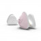 Вібратор для клітора Mystim Heart´s Desire White, 8 режимів, дуже потужний
