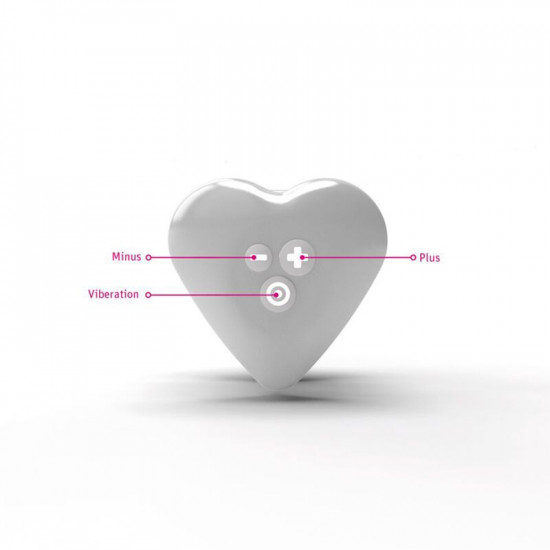 Вібратор для клітора Mystim Heart´s Desire White, 8 режимів, дуже потужний Вібратор для клітора Mystim Heart´s Desire White, 8 режимів, дуже потужний
