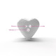 Вібратор для клітора Mystim Heart´s Desire White, 8 режимів, дуже потужний Вібратор для клітора Mystim Heart´s Desire White, 8 режимів, дуже потужний