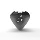 Вібратор для клітора з електростимуляцією Mystim Heart's Desire Black Edition Вібратор для клітора з електростимуляцією Mystim Heart's Desire Black Edition
