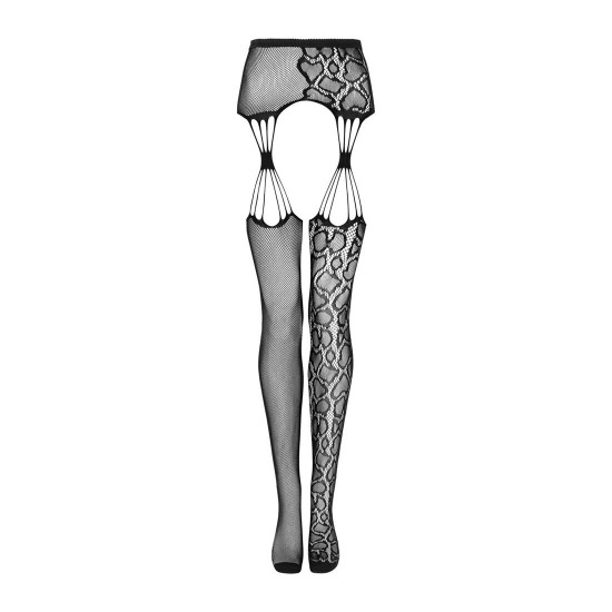 Еротичні колготки-бодістокінг Obsessive Garter stockings S821 S/M/L, імітація панчіх і пояса для пан Еротичні колготки-бодістокінг Obsessive Garter stockings S821 S/M/L, імітація панчіх і пояса для пан
