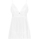 Пеньюар і трусики Obsessive Heavenlly babydoll & thong XS/S Пеньюар і трусики Obsessive Heavenlly babydoll & thong XS/S