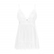 Пеньюар і трусики Obsessive Heavenlly babydoll & thong XL/2XL Пеньюар і трусики Obsessive Heavenlly babydoll & thong XL/2XL