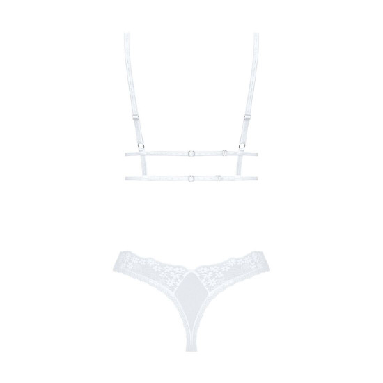 Еротичний комплект Obsessive Heavenlly 2-pcs set M/L, бюстгальтер і танга Еротичний комплект Obsessive Heavenlly 2-pcs set M/L, бюстгальтер і танга