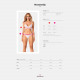 Еротичний комплект Obsessive Heavenlly 2-pcs set M/L, бюстгальтер і танга Еротичний комплект Obsessive Heavenlly 2-pcs set M/L, бюстгальтер і танга